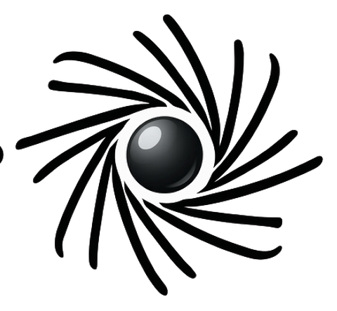 PARUSA emblem, dark